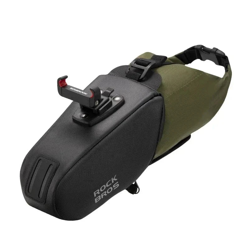 Bike & Bag Bicycle Saddle Bags C54 ROCKBROS - Expandable Bike Tail Bag (0.8L–1.3L)