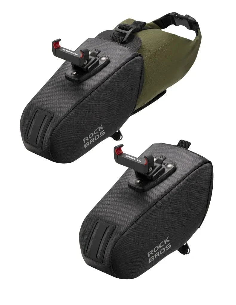 Bike & Bag Bicycle Saddle Bags C54 ROCKBROS - Expandable Bike Tail Bag (0.8L–1.3L)
