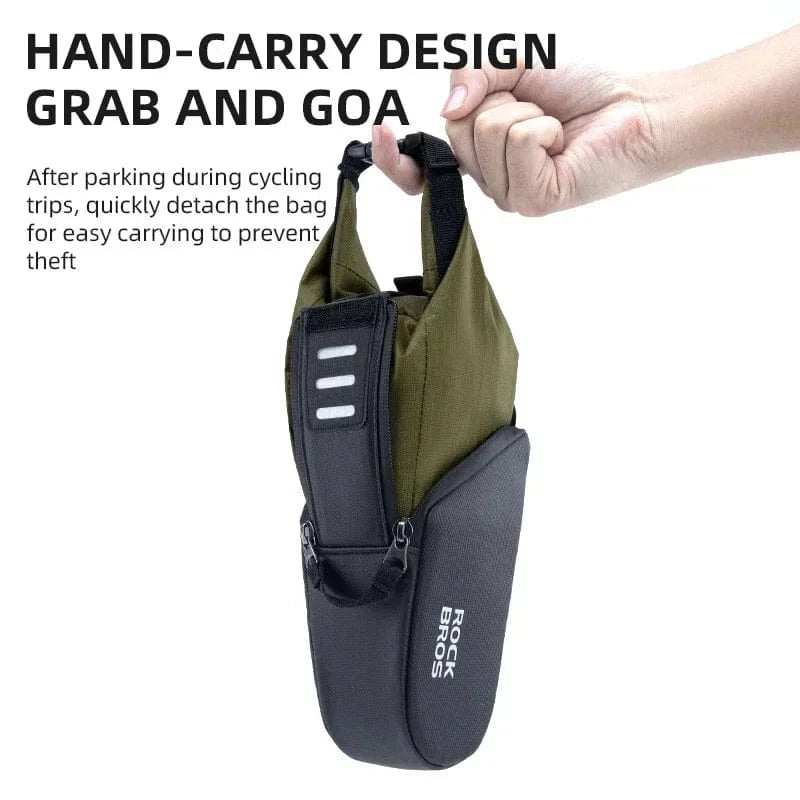 Bike & Bag Bicycle Saddle Bags C54 ROCKBROS - Expandable Bike Tail Bag (0.8L–1.3L)