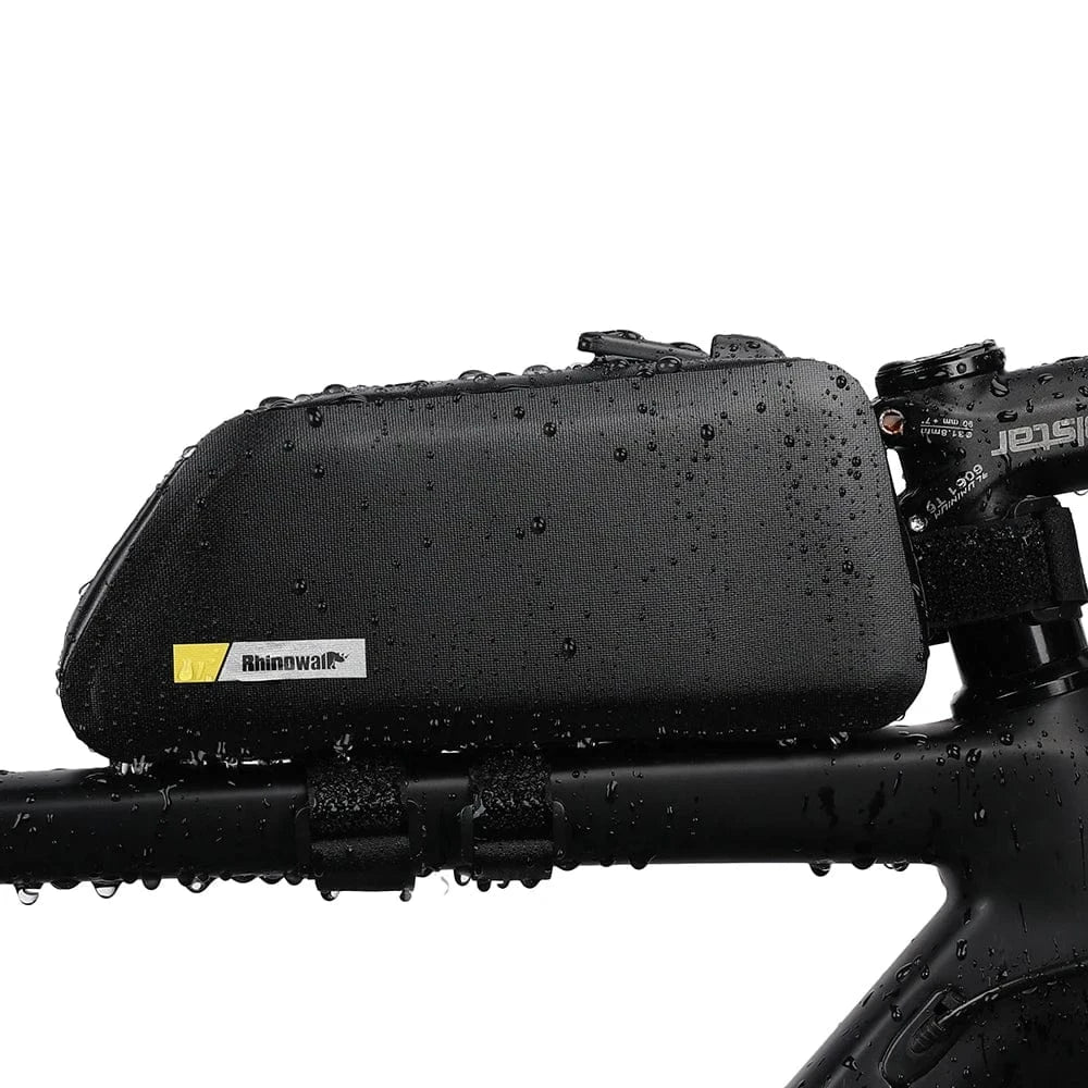 Bike & Bag bicycle top tube bag K32B-1.3LBlack RHINOWALK - Waterproof Top Tube Bag 1.5L – Black