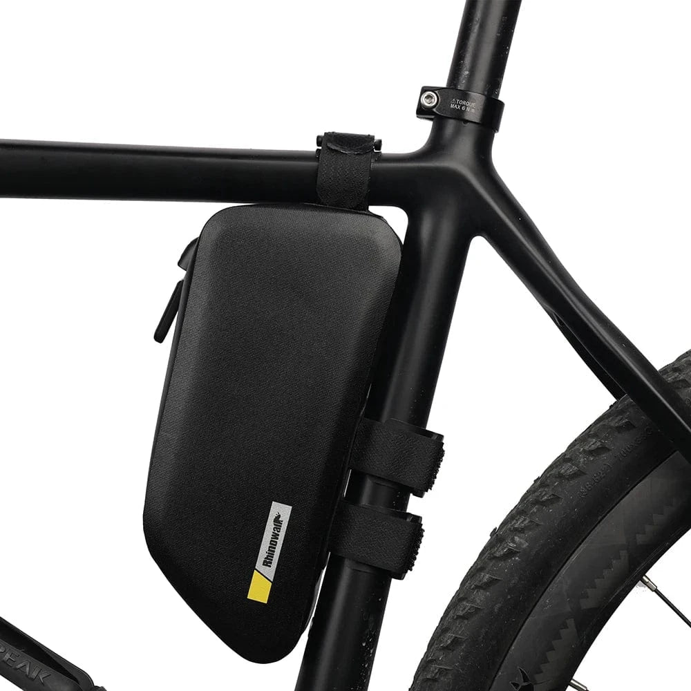 Bike & Bag bicycle top tube bag K32B-1.3LBlack RHINOWALK - Waterproof Top Tube Bag 1.5L – Black