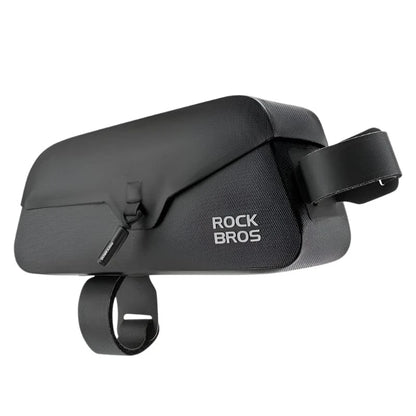 Bike & Bag bicycle top tube bag L 0.9L Black ROCKBROS - Magnetic Waterproof Top Tube Bag (0.6L/0.9L)