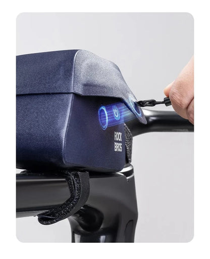 Bike & Bag bicycle top tube bag ROCKBROS - Magnetic Waterproof Top Tube Bag (0.6L/0.9L)