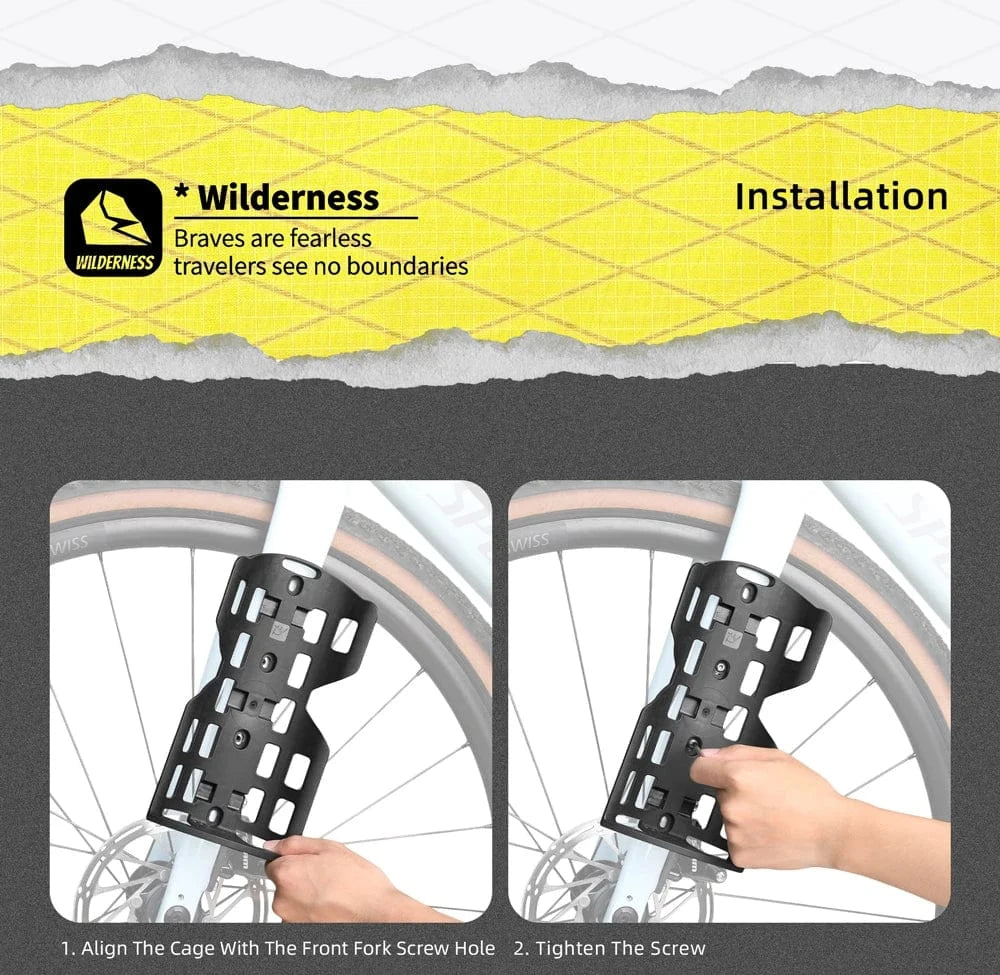 Bike & Bag Fork Bags RHINOWALK - Wilderness Series - Quick Release Front Fork Bags (6.5L)