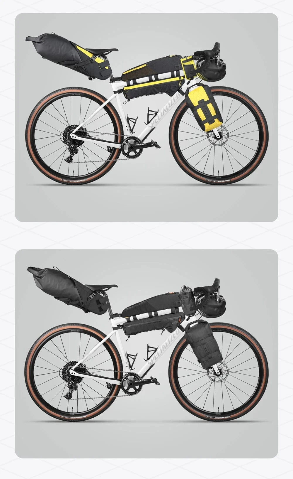 Bike & Bag Fork Bags RHINOWALK - Wilderness Series - Quick Release Front Fork Bags (6.5L)