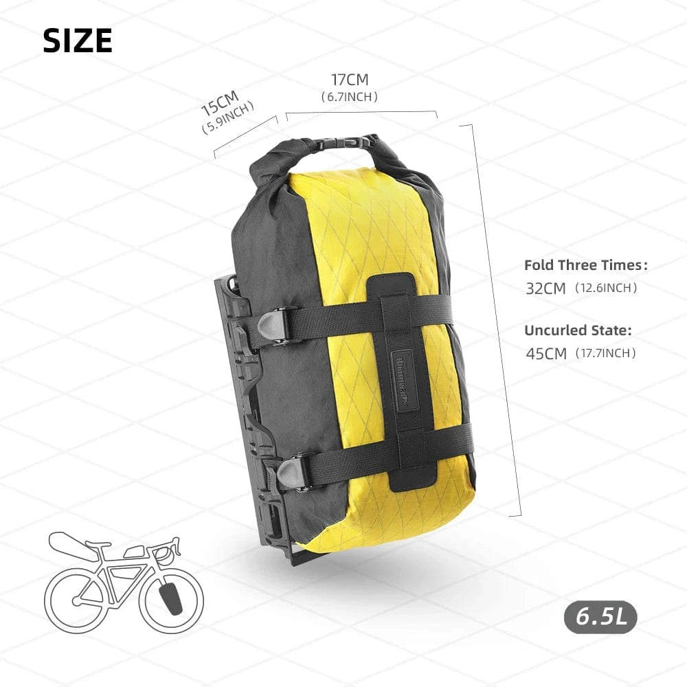 Bike & Bag Fork Bags RHINOWALK - Wilderness Series - Quick Release Front Fork Bags (6.5L)
