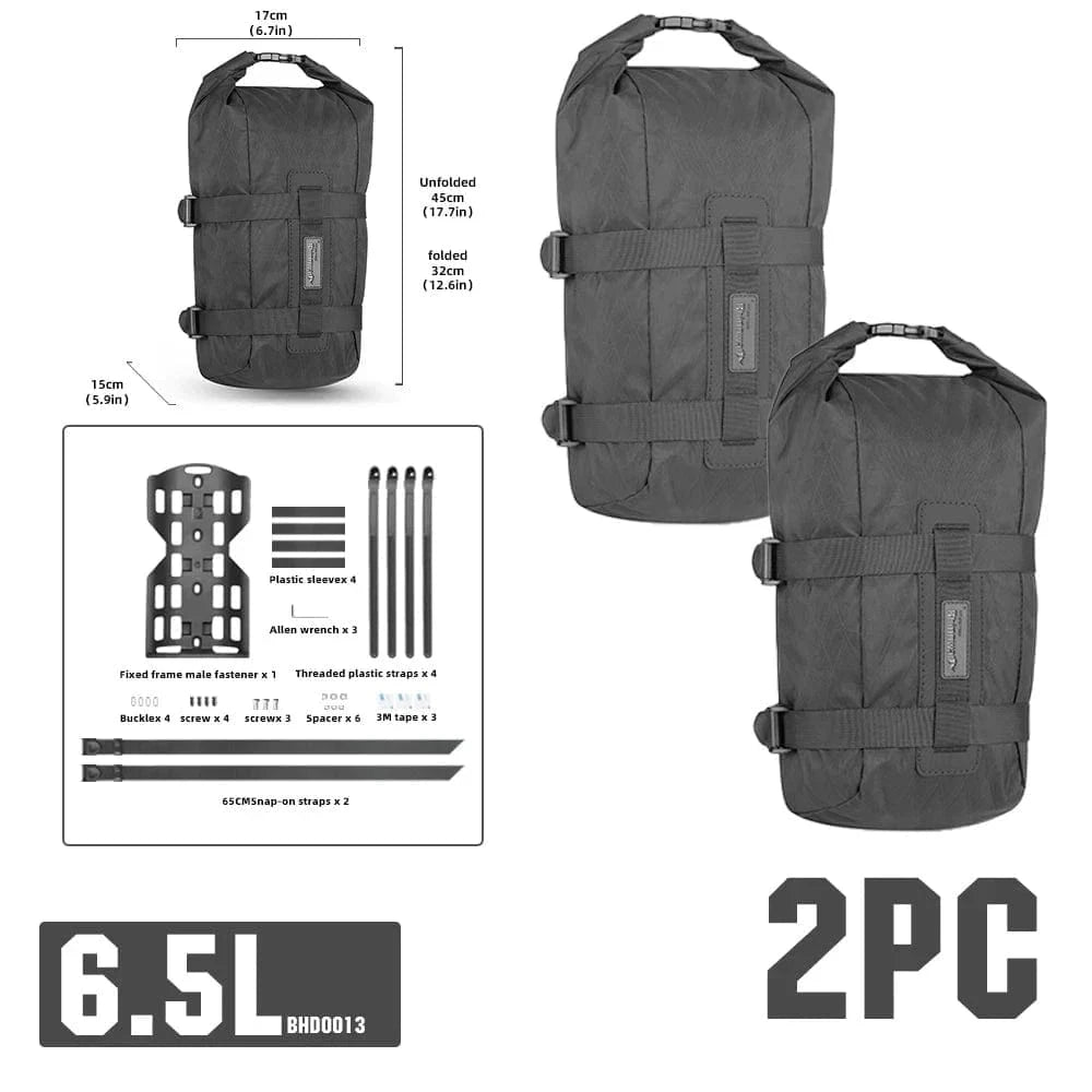 Bike & Bag Fork Bags RHINOWALK - Wilderness Series - Quick Release Front Fork Bags (6.5L)