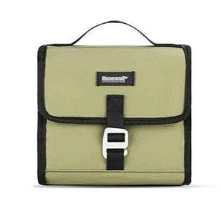 Bike & Bag Handlebar bag 7L-Green RHINOWALK -  Waterproof Handlebar Bag for Brompton Bikes (4L to 7L)