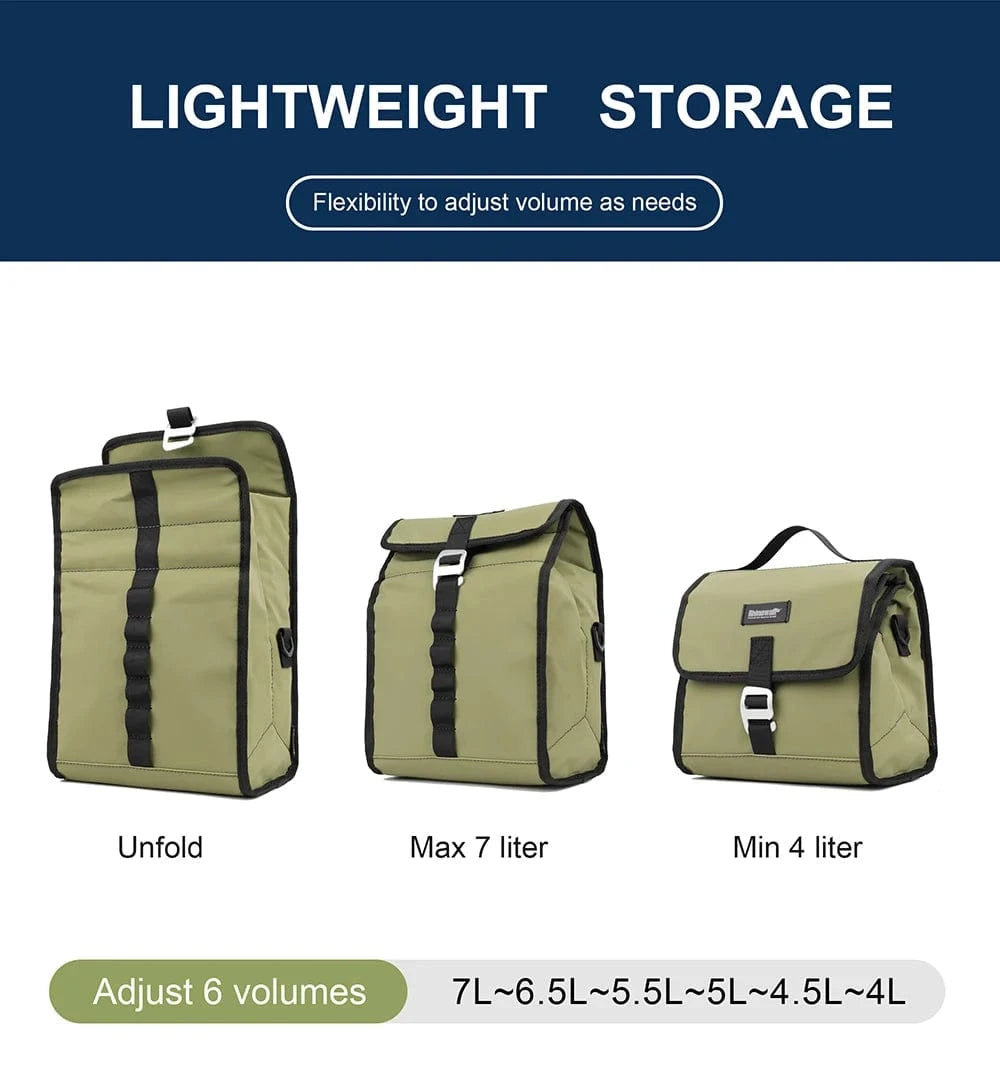 Bike & Bag Handlebar bag RHINOWALK -  Waterproof Handlebar Bag for Brompton Bikes (4L to 7L)