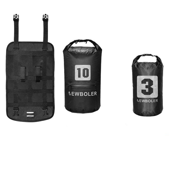 BIKE & BAG Handlebar Bags Pack and 2 bags / 10L / 3L NEWBOLER - Handlebar Basket Pack (10 - 20L)