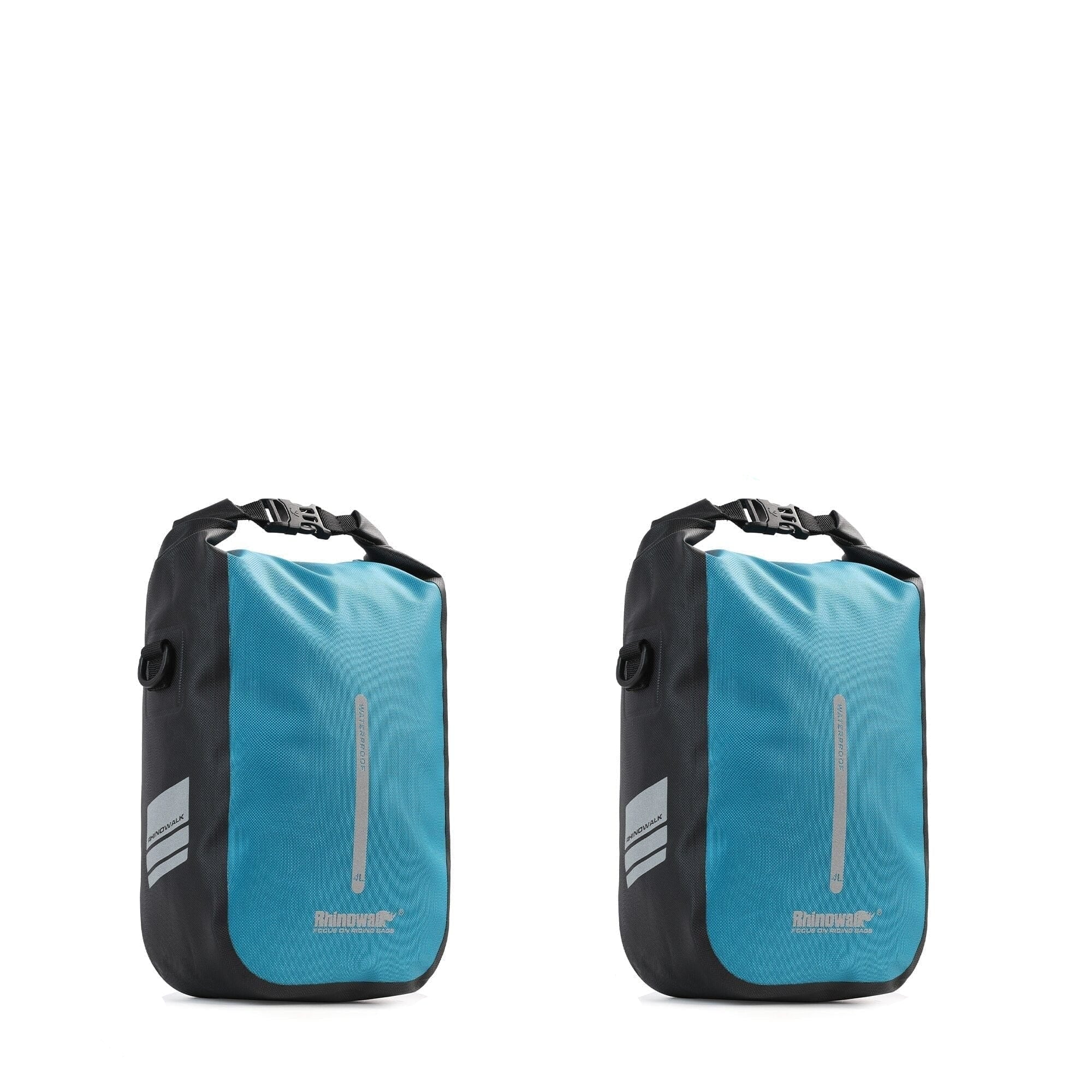 BIKE & BAG Pannier Bags Blue-4L-2pcs RHINOWALK - Quick Release Front Pannier Bags (4, 6L)
