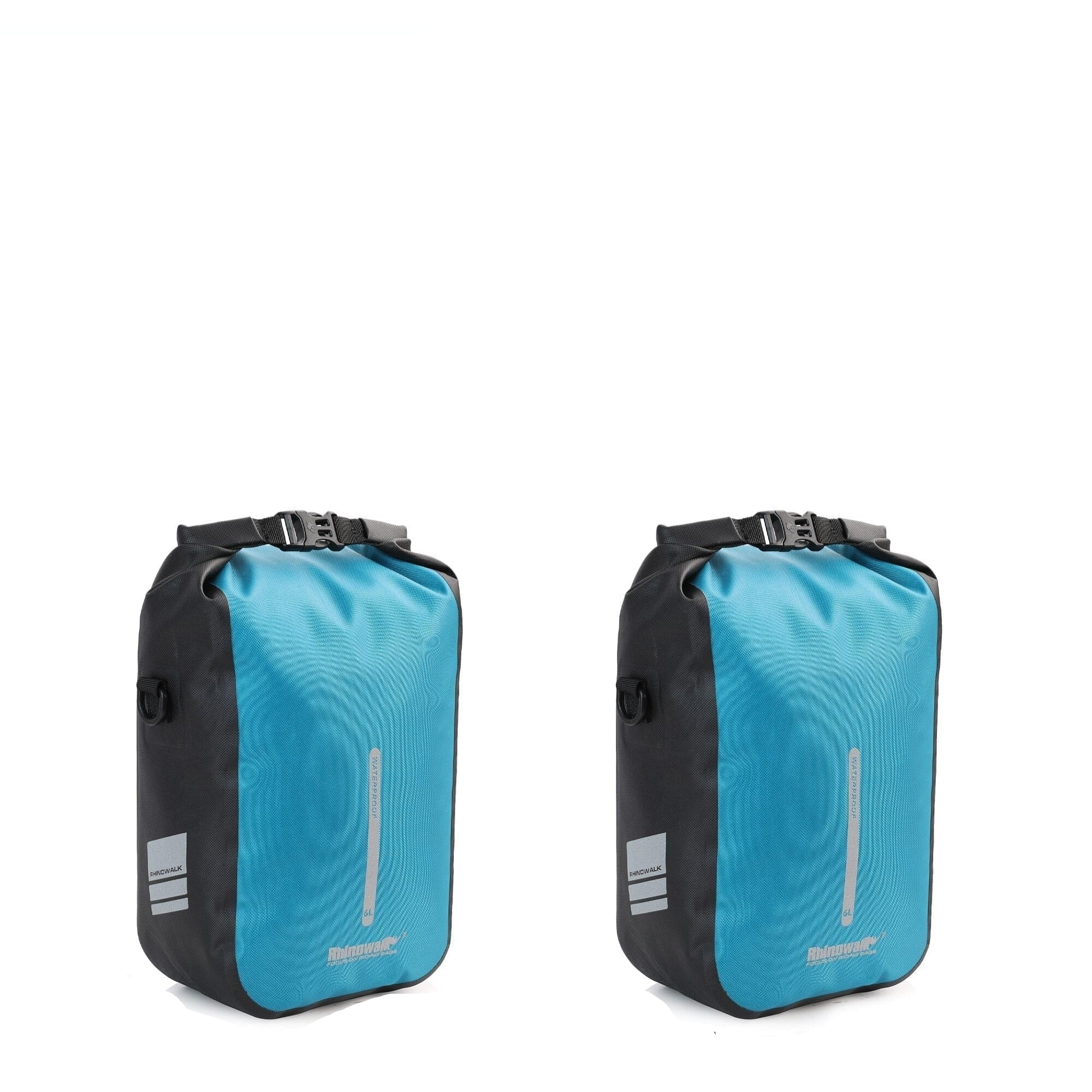 BIKE & BAG Pannier Bags Blue-6L-2pcs RHINOWALK - Quick Release Front Pannier Bags (4, 6L)