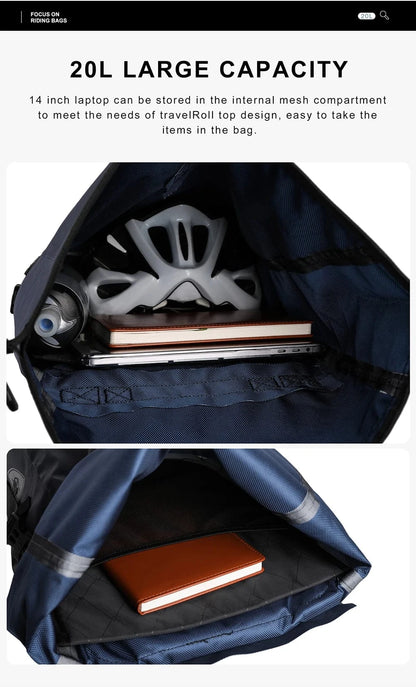Bike & Bag Pannier Bags RHINOWALK - Waterproof Pannier Bag (20L)
