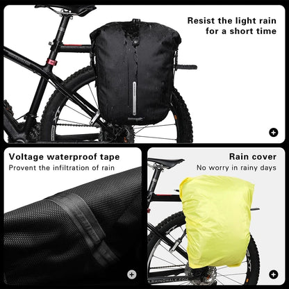 Bike & Bag Pannier Bags RHINOWALK - Waterproof Pannier Bag (20L)