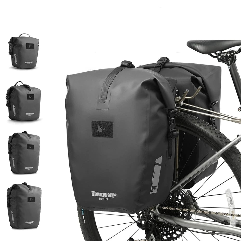 Bike & Bag RHINOWALK - 2025 Traveler Series Waterproof Pannier Bag (6L, 12L, 20L, 25L)