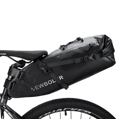 BIKE & BAG Saddle Bags 040 Black 13L NEWBOLER - Saddle Bags (6-13L)