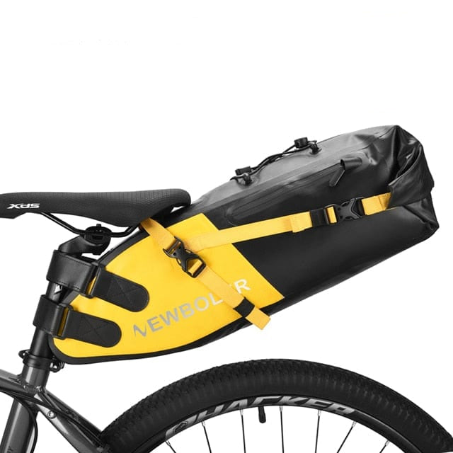 BIKE & BAG Saddle Bags 040 Yellow 13L NEWBOLER - Saddle Bags (6-13L)
