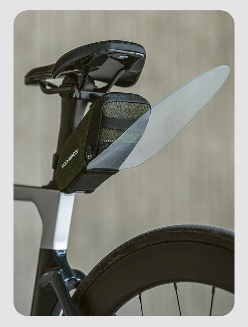 Bike & Bag Saddle Bags C53 ROCKBROS - Mini Bike Saddle Bag 0.4L with Built-in Mudguard