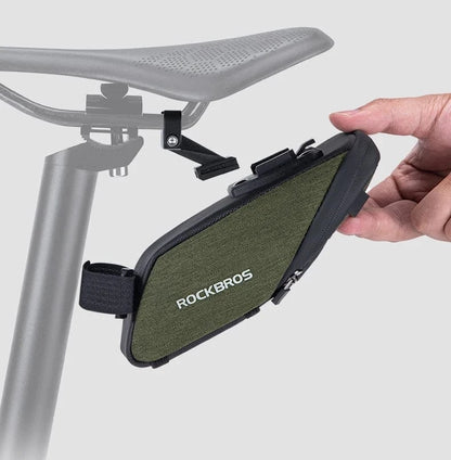 Bike & Bag Saddle Bags C53 ROCKBROS - Mini Bike Saddle Bag 0.4L with Built-in Mudguard
