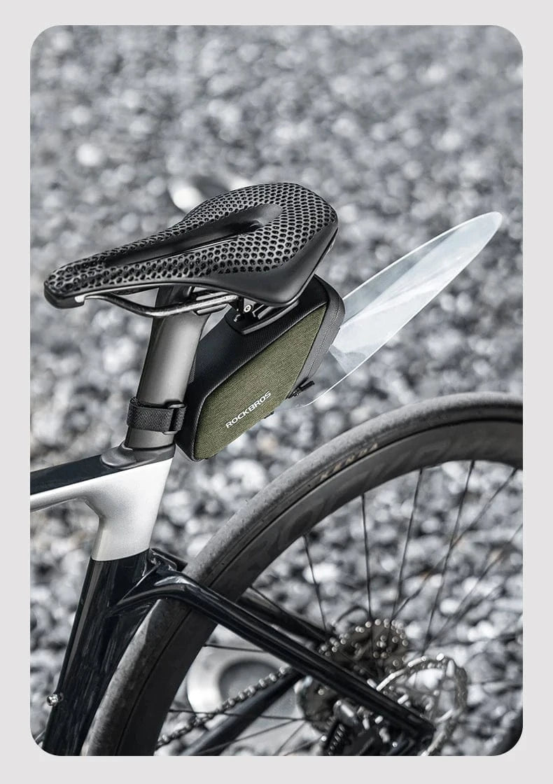 Bike & Bag Saddle Bags C53 ROCKBROS - Mini Bike Saddle Bag 0.4L with Built-in Mudguard