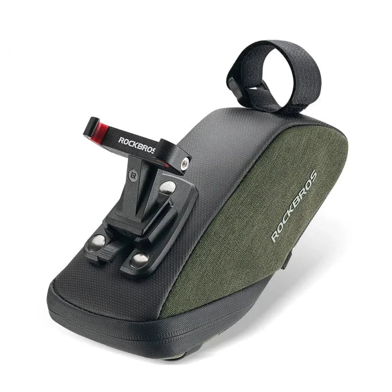 Bike & Bag Saddle Bags C53 ROCKBROS - Mini Bike Saddle Bag 0.4L with Built-in Mudguard