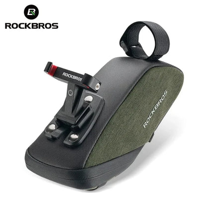 Bike & Bag Saddle Bags C53 ROCKBROS - Mini Bike Saddle Bag 0.4L with Built-in Mudguard