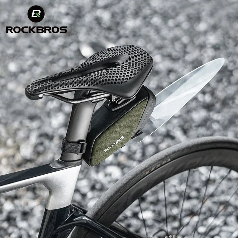 Bike & Bag Saddle Bags C53 ROCKBROS - Mini Bike Saddle Bag 0.4L with Built-in Mudguard