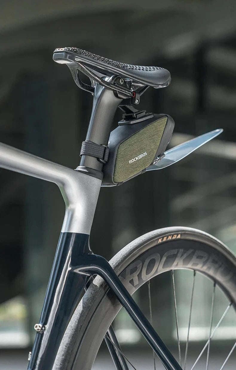 Bike & Bag Saddle Bags C53 ROCKBROS - Mini Bike Saddle Bag 0.4L with Built-in Mudguard