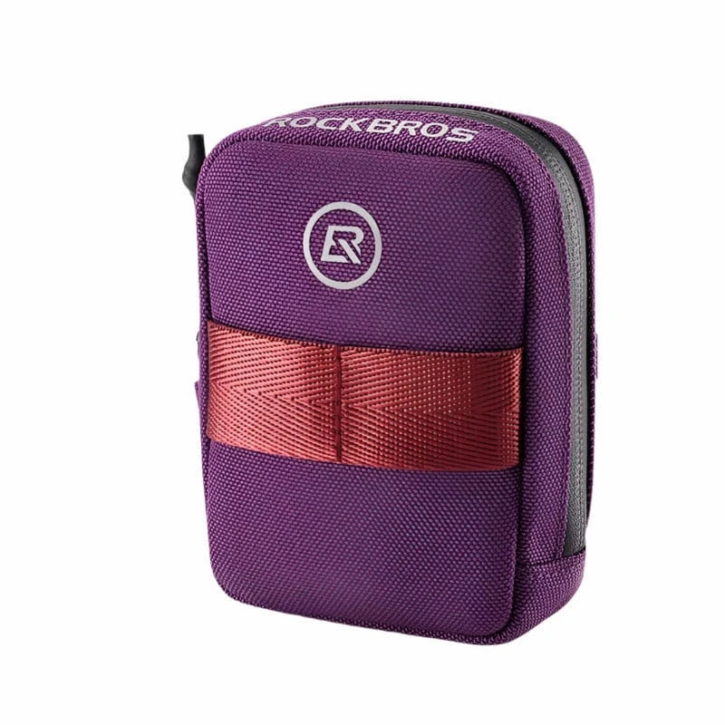 Bike & Bag Saddle Bags Purple / 10.8x9x4.6 CM ROCKBROS - Mini Bicycle Tail Bag (0.35L) – Compact, Rainproof Saddle Bag