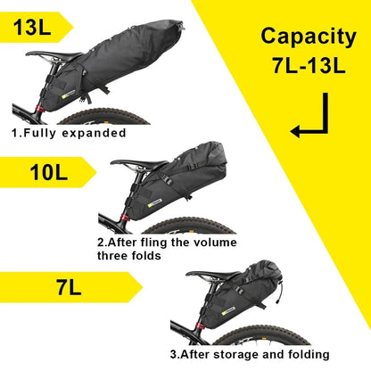 Bike & Bag Saddle Bags RHINOWALK - Waterproof Saddle Bag (10L, 13L)