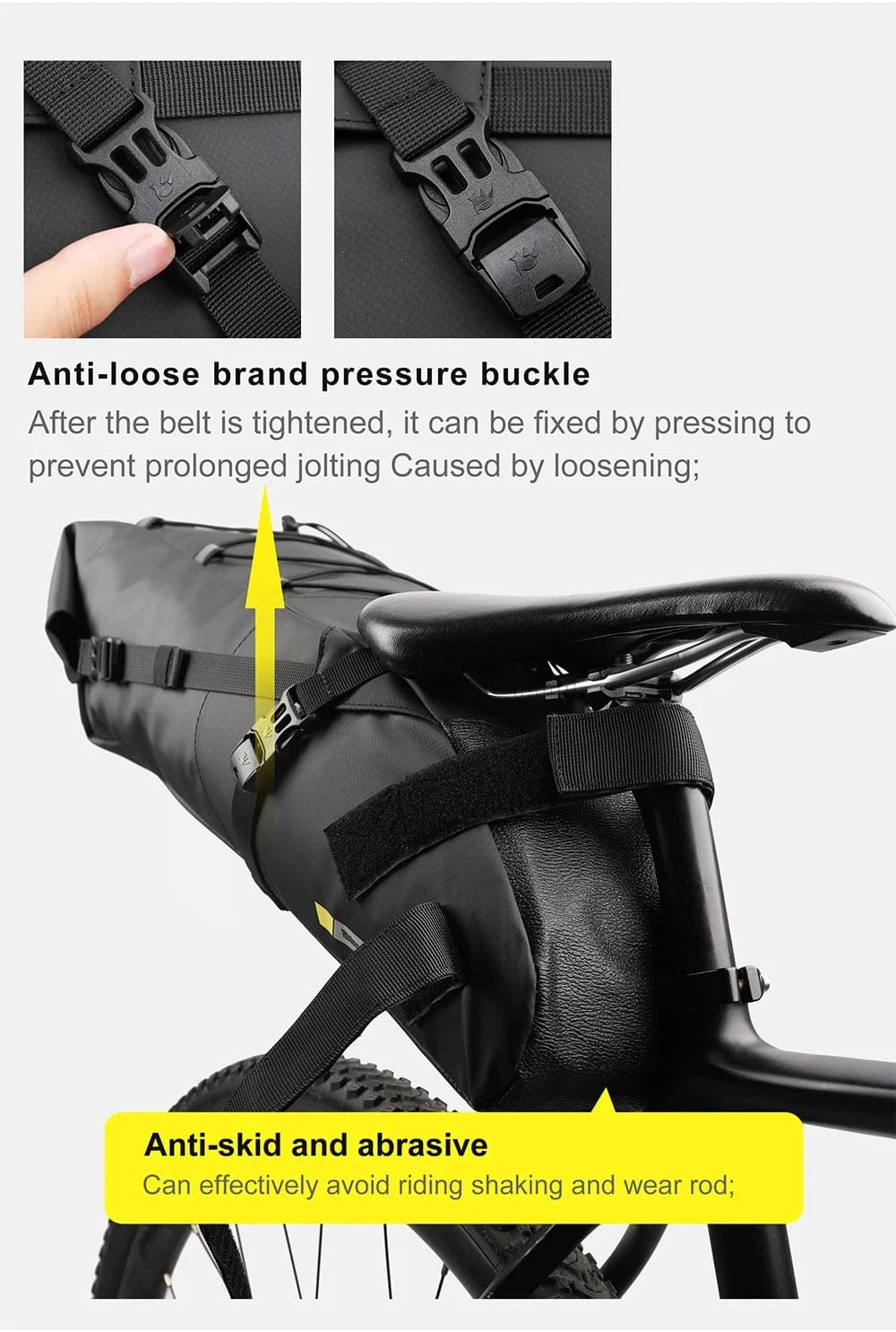 Bike & Bag Saddle Bags RHINOWALK - Waterproof Saddle Bag (10L, 13L)