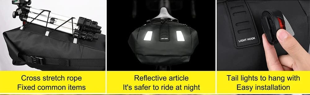 Bike & Bag Saddle Bags RHINOWALK - Waterproof Saddle Bag (10L, 13L)