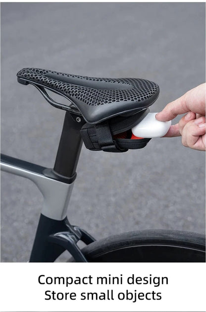 Bike & Bag Saddle Bags ROCKBROS - Mini Bicycle Tail Bag (0.35L) – Compact, Rainproof Saddle Bag