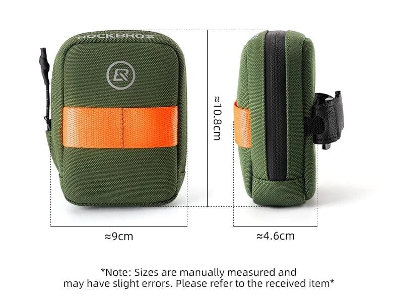 Bike & Bag Saddle Bags ROCKBROS - Mini Bicycle Tail Bag (0.35L) – Compact, Rainproof Saddle Bag