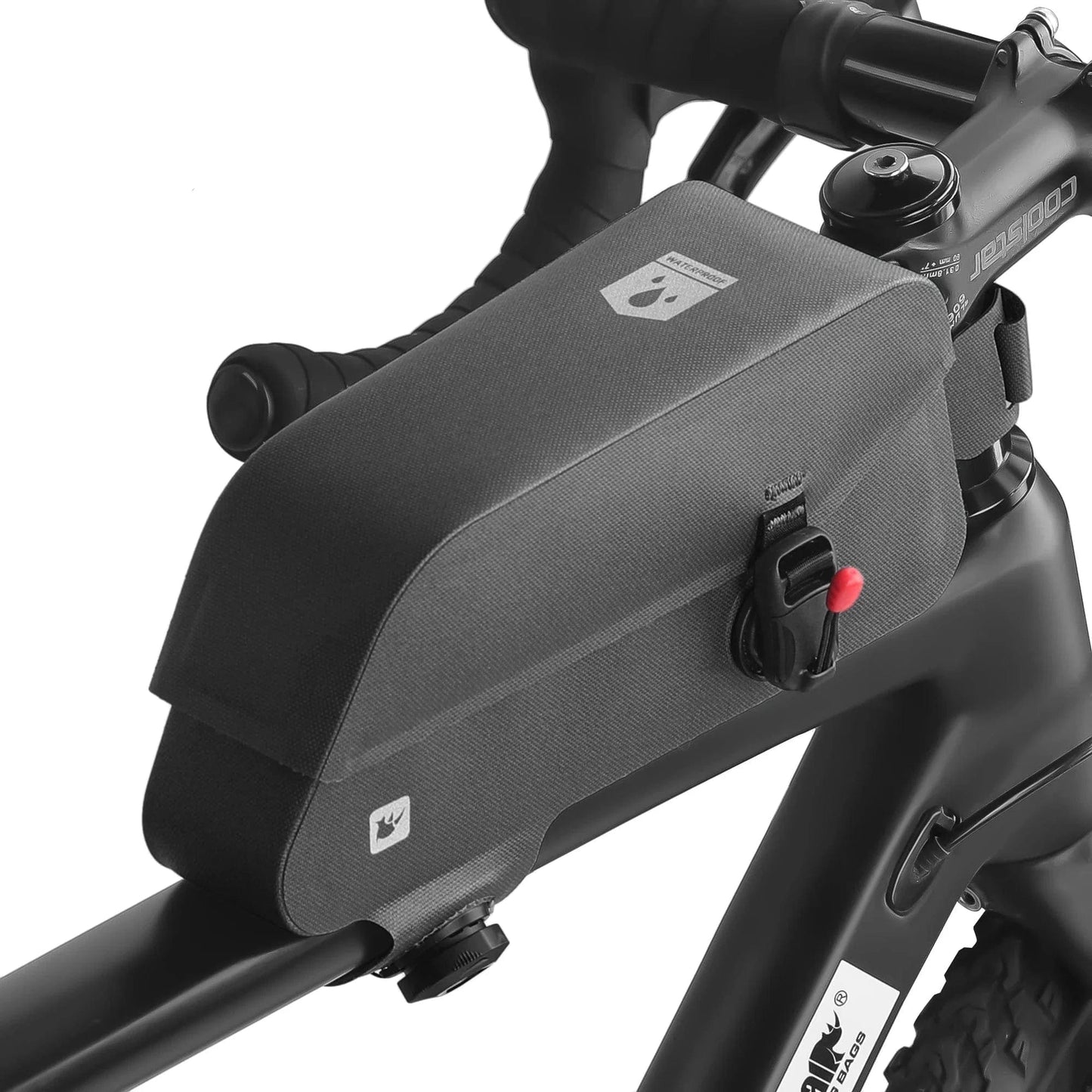 BIKE & BAG Top Tube Bags Black RHINOWALK - Top Tube Bag - Waterproof Dial Locking System