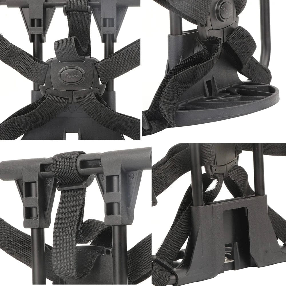 Bike & Bag TOUCH Bicycle S-Bag Alloy Front Rack For Brompton Folding Bike Shoulder Backpack Bag Row Skeleton Bascket Bike Parts