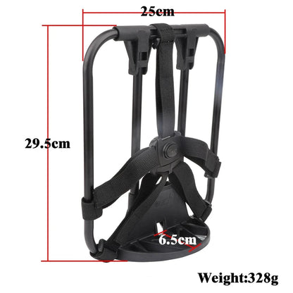 Bike & Bag Vertical section TOUCH Bicycle S-Bag Alloy Front Rack For Brompton Folding Bike Shoulder Backpack Bag Row Skeleton Bascket Bike Parts